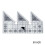 Righello a doppia striscia a 45 gradi, righelli creativi per quilting e cucito. 1