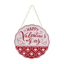 Valentijnsdagfeestje Liefde Houten Label Rond Creatieve Muurdecoratie Hanger Valentijnsdag Deurbordje