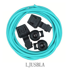 Elastic Shoelaces (High Quality) 100cm Light Blue
