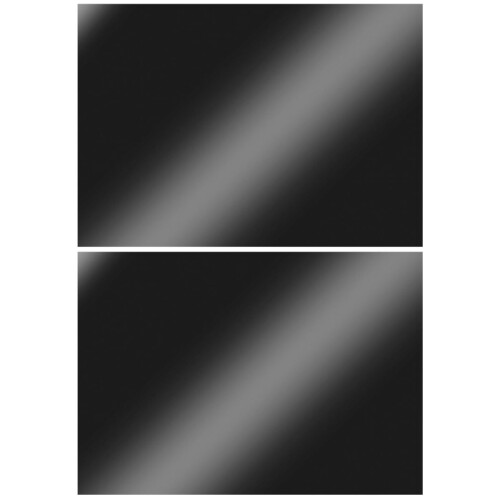 2 Stück Computer-Blickschutzfolie, Sichtschutzfolie, Schwarz