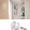 Mini PIR-sensor Smart100V240V LED PIR infrarød sensor bevægelse J4G5UK Q9M6 8