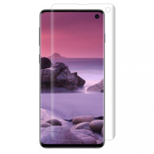 3x Teljes lefedettségű képernyővédő fólia Samsung S10Plus készülékhez, műanyag, ujjlenyomat-átlátszó, egy méretben