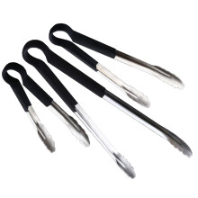 3-teiliges Set aus Silikon-Gabeln und Grillzangen im Rave-Mantel-Design für Damen