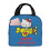 Γυναικεία τσάντα φαγητού Hello Kitty με φερμουάρ, αδιάβροχη και επαναχρησιμοποιήσιμη, 1