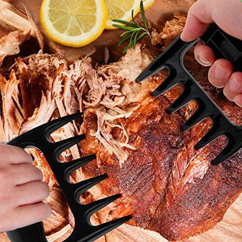 Πιρούνια χειρισμού κρέατος BBQ σε προσφορά - Δαγκάνες τεμαχισμού χοιρινού κρέατος, 1