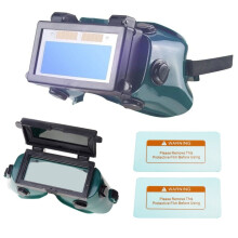 Welding Goggle Auto Dimming Solar Power For Soldering Mask Helmet Eye Protection