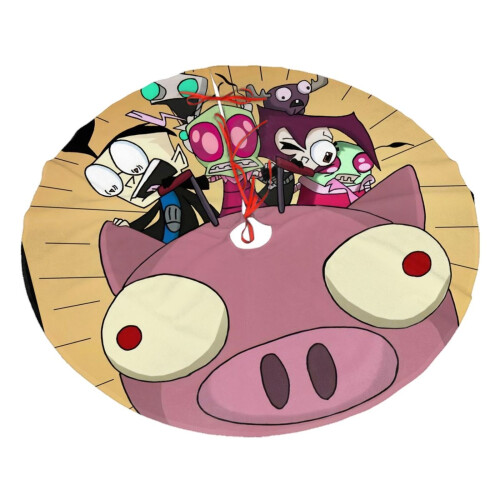 Φούστα Χριστουγεννιάτικου Δέντρου, 36" Invader Zim Gir για Χριστουγεννιάτικες 1
