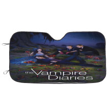 The Vampire Diaries Auton tuulilasin visiiri. Personoitu auton visiirin UV-suoja useimmille malleille, SUV-S.