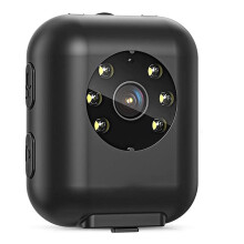 Kroppskamera 1080P videokamera 950mAh batteri 5 timer video mini sportkamera