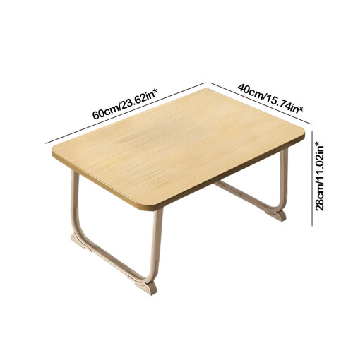 Πτυσσόμενο Γραφείο για Γλουτούς 23,62x15,74x11,02 ίντσες, Φορητό Γραφείο για Φορητούς 2