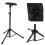 Tattoo Armrest Adjustable Height PU Leather Tripod Stand with Thick Padding and 360 Angle 3