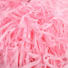 EcoFriendly Pink Raffia Shredded Paper Filler 150g for Gift Boxes Hampers and Party Decorations