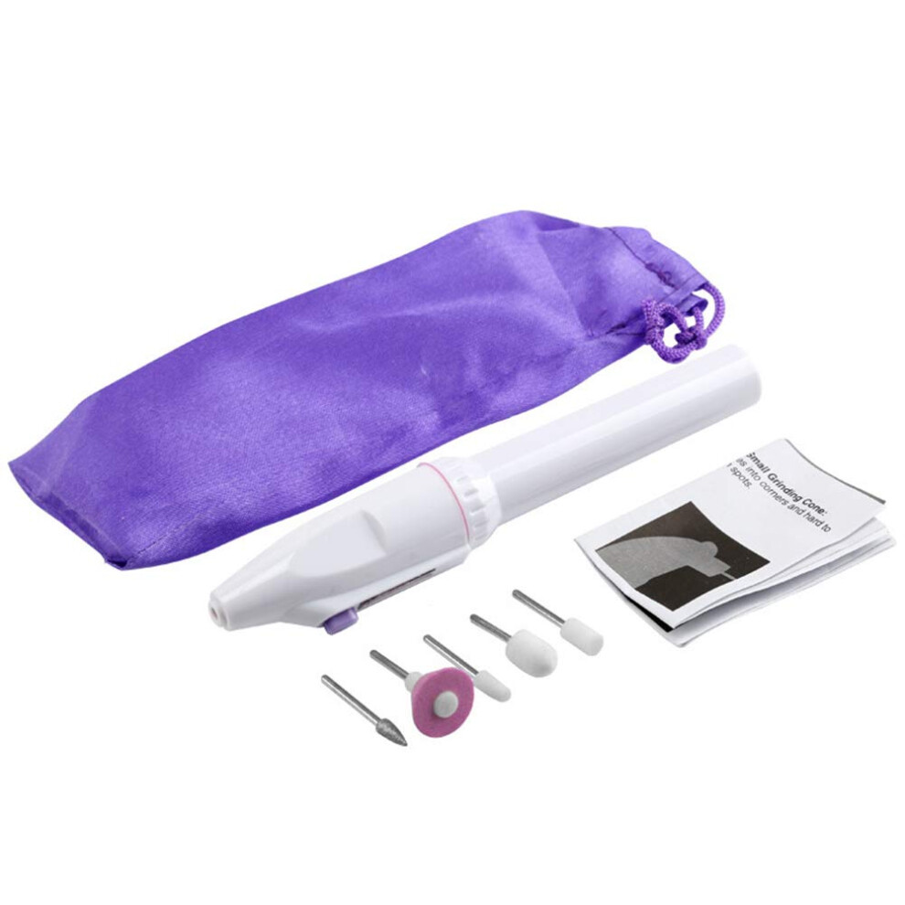 Mini Electric Nail Drill for Manicure Pedicure Gel Polish Removal and Nail Art, Compact Durable Design