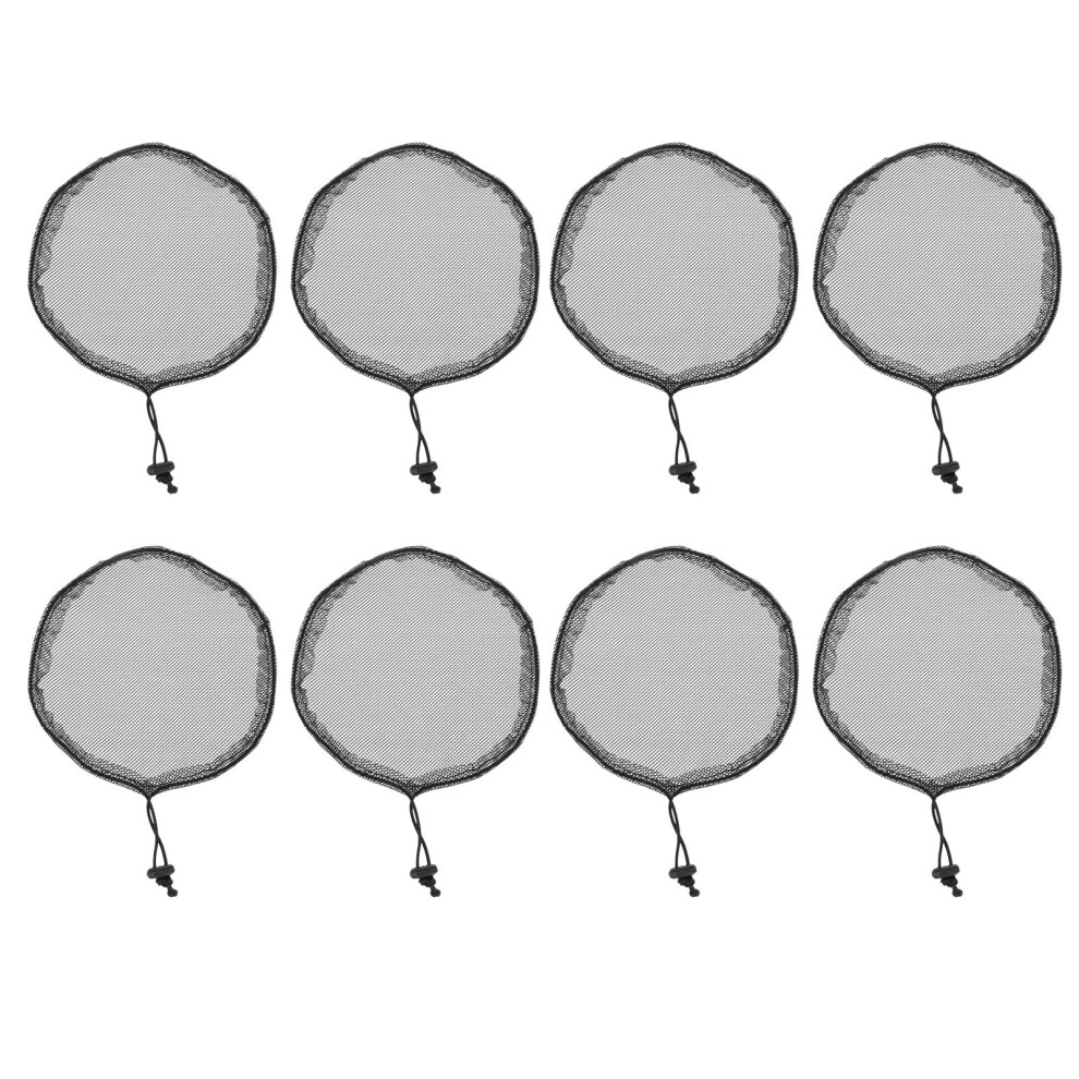 Unisex 8Pcs Breathable Mesh Wig Cap Elastic Stretch Fit For All Hair Types And Secure Wig Making