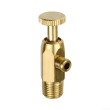 Brass Air Vent Valve for Water Heater and Radiator, Manual Bleed 12mm 16mm, Durable LeakResistant