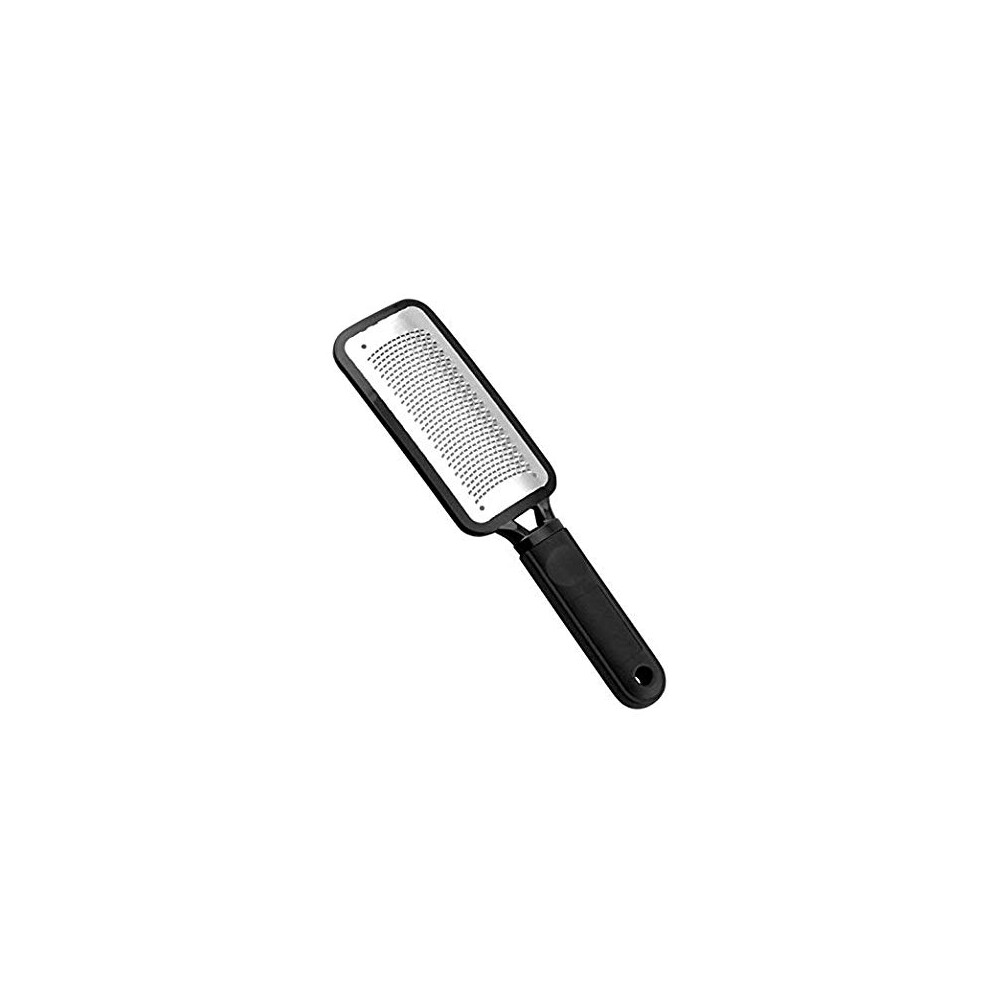 Professional Pedicure Foot File and Callus Remover with Large Curved Stainless Steel Surface for Wet and Dry Feet