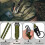 Portachiavi - Non specificato - 2 pezzi - Tracolla - Moschettone - Nylon resistente 2