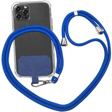 Cordino per smartphone dal design alla moda, custodia a tracolla per un comfort che dura tutto il giorno, facile installazione e ricarica,