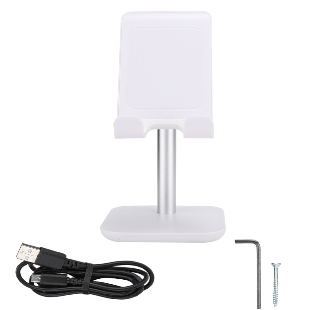 Phone Dock With Adjustable Height, Ergonomically Designed Stand For Ios, Samsung, Huawei, Xiaomi Devices, Supports Wireless Charging And Cable Managem 9012494368970