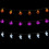30 LED Φωτάκια σε σειρά, Φεστιβάλ Φαντασμάτων Νυχτερίδας Κολοκύθας, Διακόσμηση 2