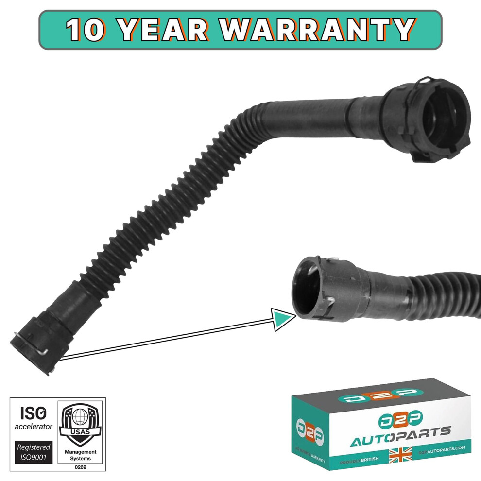 Engine Oil Cooler Inlet Hose For Saab 9-5 Vauxhall 2.0 Diesel 55488382