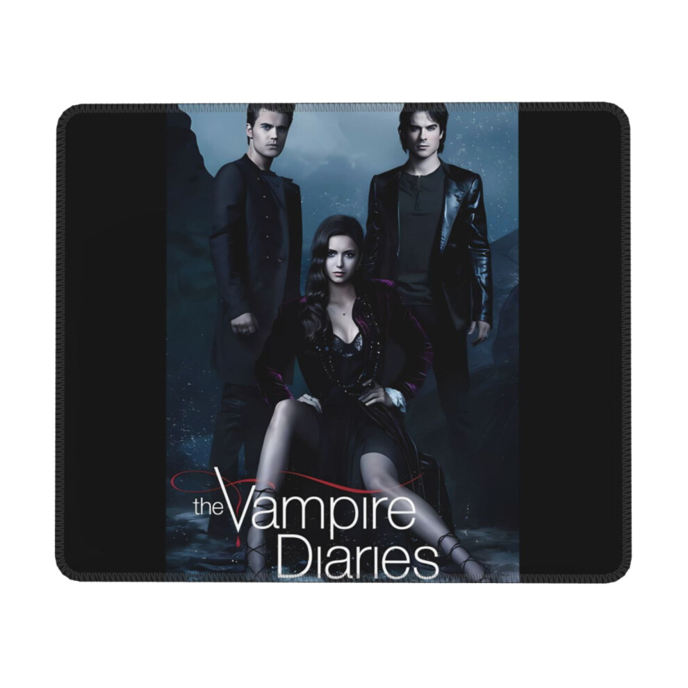 The Vampire Diaries Rubber Lock Edge Mouse Pad, Office Desk Pad, Writing Pad, Multi Code Game Pad Mouse Pads For Computers Laptop Mouse Mouse Pad 9009791395914