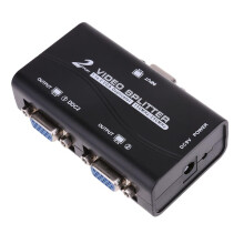 Divisor de señal VGA UHD jixopn1To2HD HDB15Pin250MHz Divisor de pantalla Divisor de código