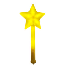 Bâtonnet lumineux lumineux en forme d'étoile, jouets clignotants pour fête d'anniversaire, bâtonnet lumineux LED pour soirées et fêtes.