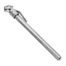 Mechanical Tire Pressure Gauge with Metal Nozzle, Analog Car Tire Tester for Accurate PSI, Silver