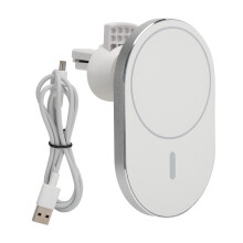 Snel te installeren MagSafe autohouder, ultramagnetische dashboardhouder met verstelbare hoek, niet-blokkerende sterke magneet, siliconen