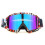 Motorcycle Goggles with UV Protection, OTG Ski Goggles, Windproof Dustproof Adjustable Strap 1
