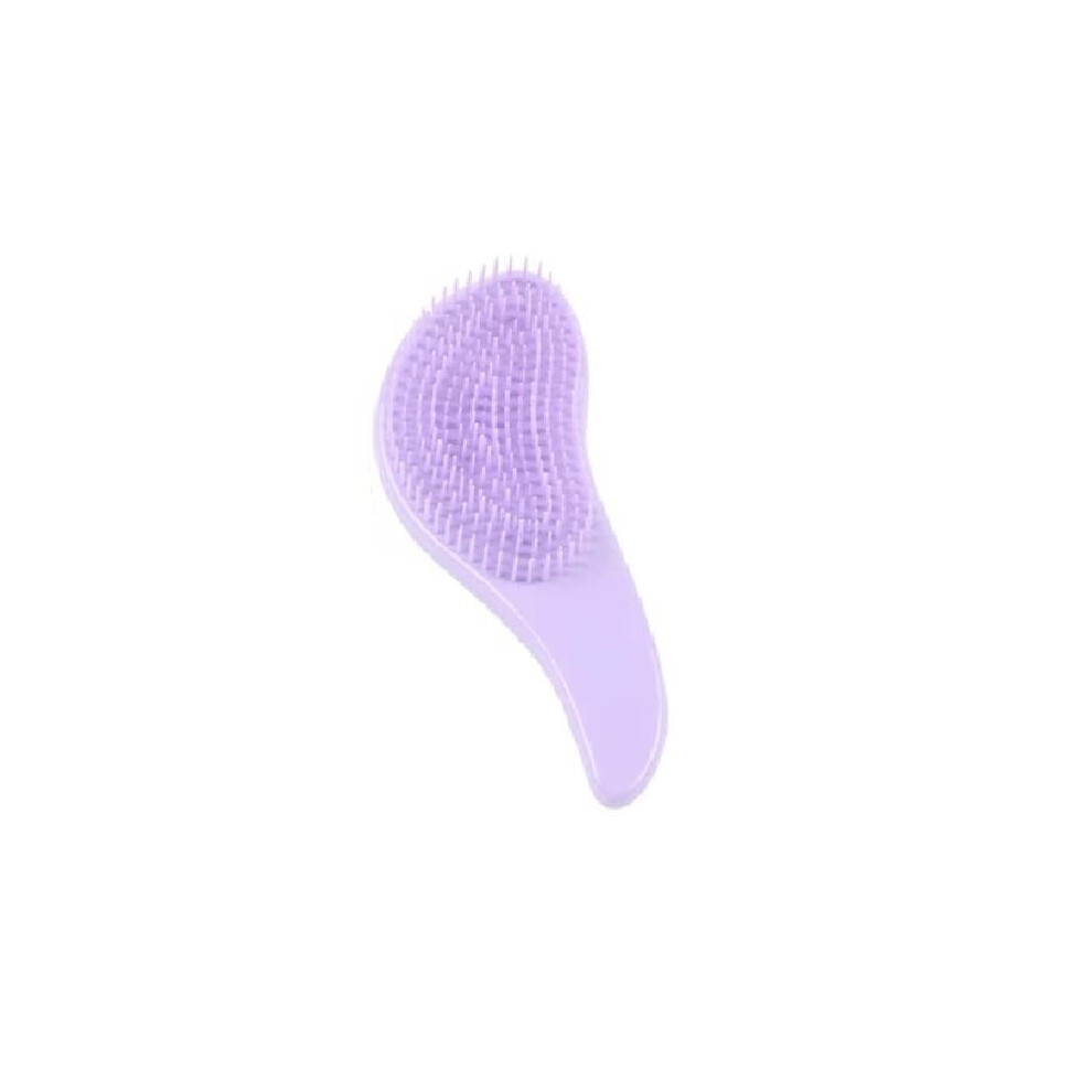 Black Detangling Hair Brush For Wet And Dry Hair With Gentle Knot Removal And Scalp Massage