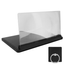 HD Vision Telefonskjermforstørrelsesapparat 12 tommer 3D HD-forstørrelsesapparat Sammenleggbart design Øyebeskyttelse Mot blått lys Bærbar