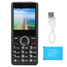 Elegantes Klapphandy für Senioren mit großem Bildschirm, Tasten und Lautstärkeregelung, entsperrtes 2G-Mobiltelefon mit langer Standby-Zeit,