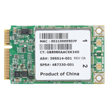 Tarjeta de red inalámbrica Mini PCI-E de doble banda, dispositivo de red de alta velocidad, conectividad Bluetooth, alcance mejorado, amplia