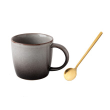 Unique Glaze Ceramic Mug Handcrafted Pottery Coffee Cup Microwave Safe Dishwasher Safe Ergonomic Handle Decorative Paper Lampshade Style Energy Saving