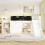 White Single Loft Bed with Slide & Chalkboard 3