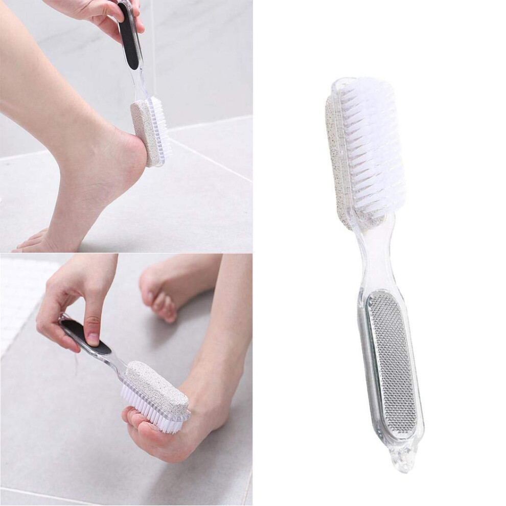 Foot Callus Remover for Pedicure with Ergonomic Grip, Durable Foot Scrubber for Dead Skin