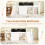 White Single Loft Bed with Slide & Chalkboard 6