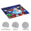 Christmas Dish Drying Mat For Kitchen Counter, Microfiber Dish Mat, Fast Absorbent Draining Pad 6