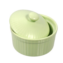 1 buc bol ceramic pentru gătit la abur cu capac bol pentru budincă de caramel bol pentru ouă fierte la abur