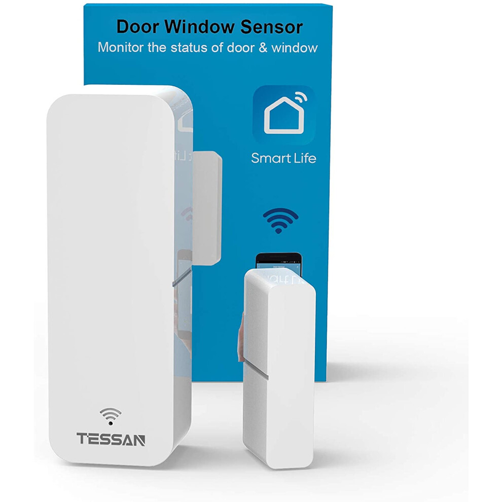 Wifi Door Smart Window Contact Compatible With Alexa, Google Assistant, No Hub Required, 9773935569904