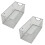 Wire Mesh Storage Basket Organizer for and - 2 Pack 1