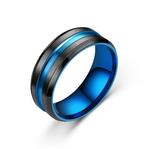 Bague anti-anxiété rotative, taille 7/17 mm