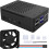 Θήκη Raspberry Pi4, Θήκη Raspberry Pi4Fan ABS με ανεμιστήρα ψύξης PWM 40X40X10mm και 4 τεμάχια Raspberry Pi4 1