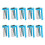 Teinfusorer Sier Rustfrit Stål Infusorer Tesæt Tebladsfilter Diffuser Infuser Blå 3