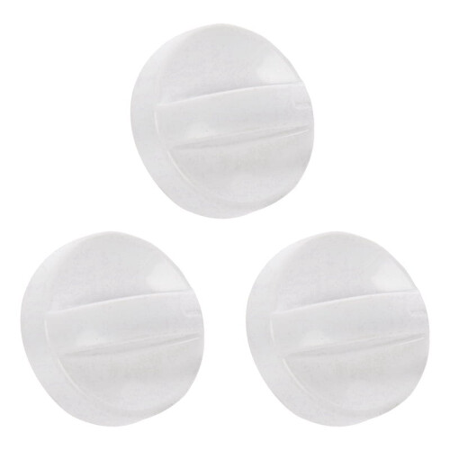 3X Mikrovågsugn 11 mm lång plastspolvred