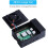 Θήκη Raspberry Pi4, Θήκη Raspberry Pi4Fan ABS με ανεμιστήρα ψύξης PWM 40X40X10mm και 4 τεμάχια Raspberry Pi4 2