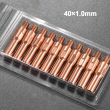 Mosiee10PCS Embouts conducteurs de qualité pour machine à souder - Alimentation du fil fluide
