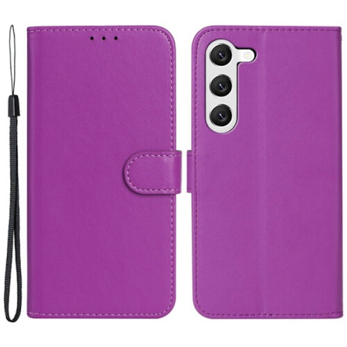 Capa para Samsung Galaxy S23 Plus, cor roxa sólida.